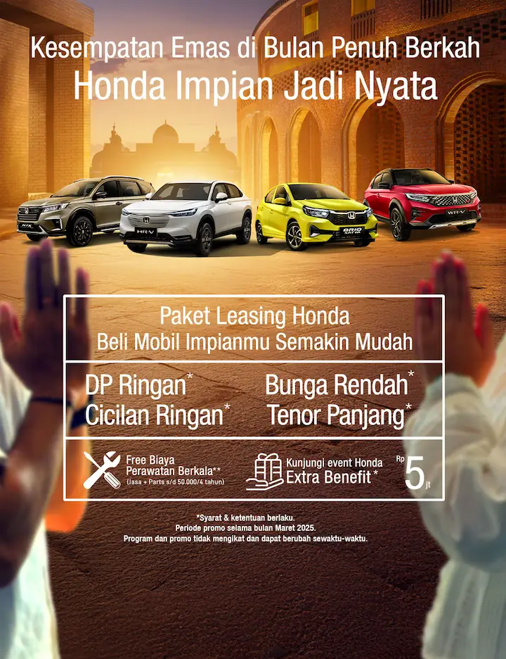 Promo Honda Kesempatan Emas di Bulan Penuh Berkah - Honda IDK Medan